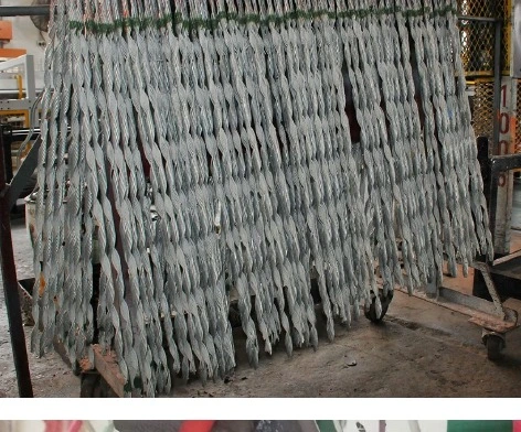 Helical wireform production at Vexila